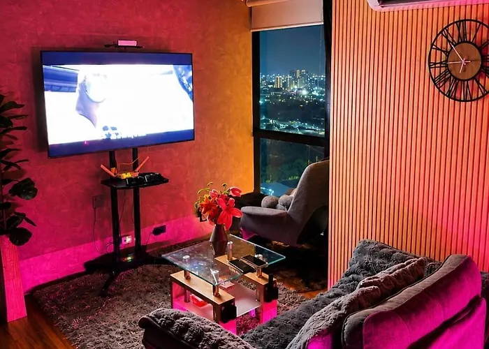44sqm Modern Luxe View, Short Walk To Malls With 400mbps Wifi Manila